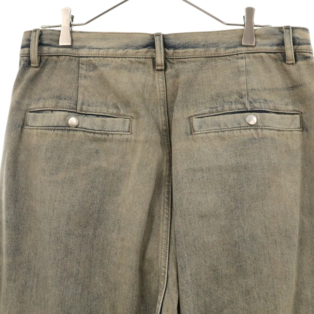 Rick Owens(リックオウエンス) Tailored Belas Jeans テイラード ベラ ジーンズ ワイドデニムパンツ インディゴ RR02C7305-DADFR