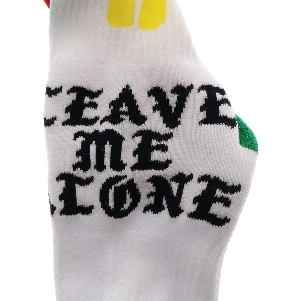 SAINT MICHAEL(セントマイケル) 24AW ×Cactus Plant Flea Market CP SOCKS LMA カクタスプラント フレアマーケット 靴下 ホワイト SM-YS1-0000-C11
