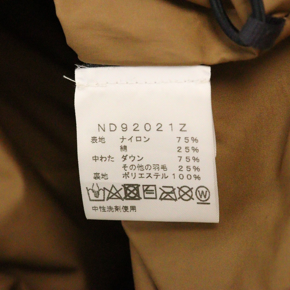 THE NORTH FACE(ザノースフェイス) ヒムダウンジャケット パファーダウンジャケット ブラック ND92021Z