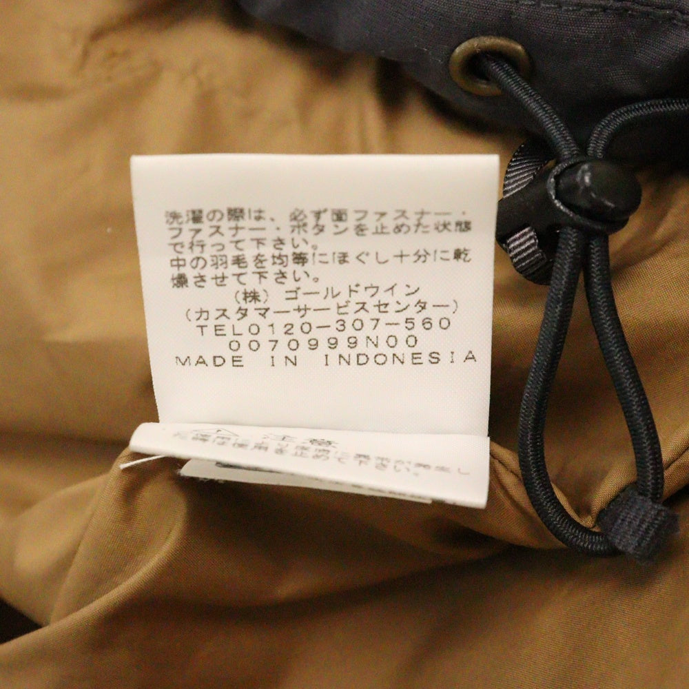 THE NORTH FACE(ザノースフェイス) ヒムダウンジャケット パファーダウンジャケット ブラック ND92021Z