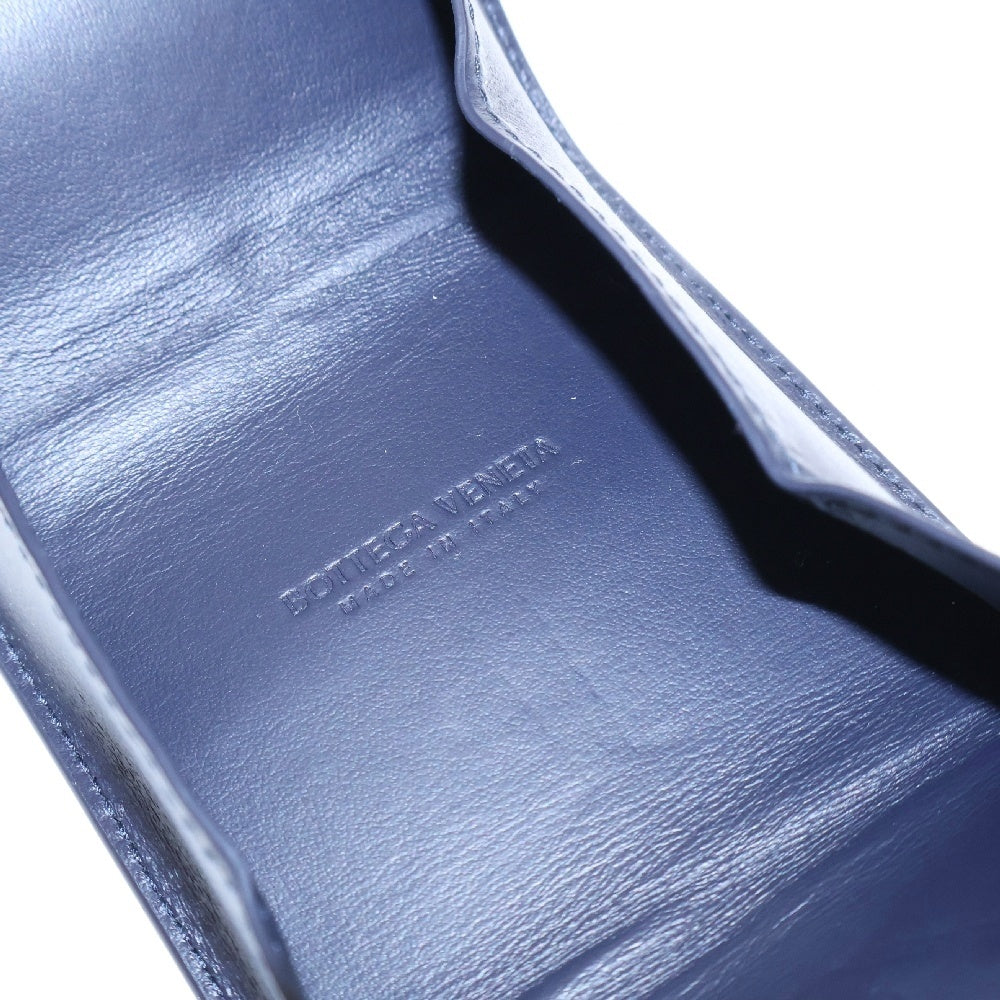 BOTTEGA VENETA(ボッテガヴェネタ) マキシ イントレチャート レザー コインケース 小銭入れ ネイビー