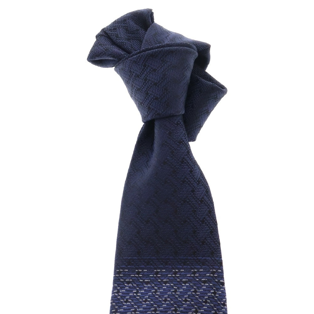 BOTTEGA VENETA(ボッテガヴェネタ) 総柄シルクネクタイ