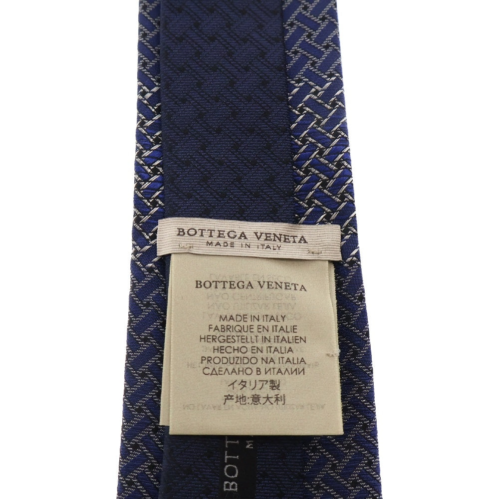 BOTTEGA VENETA(ボッテガヴェネタ) 総柄シルクネクタイ