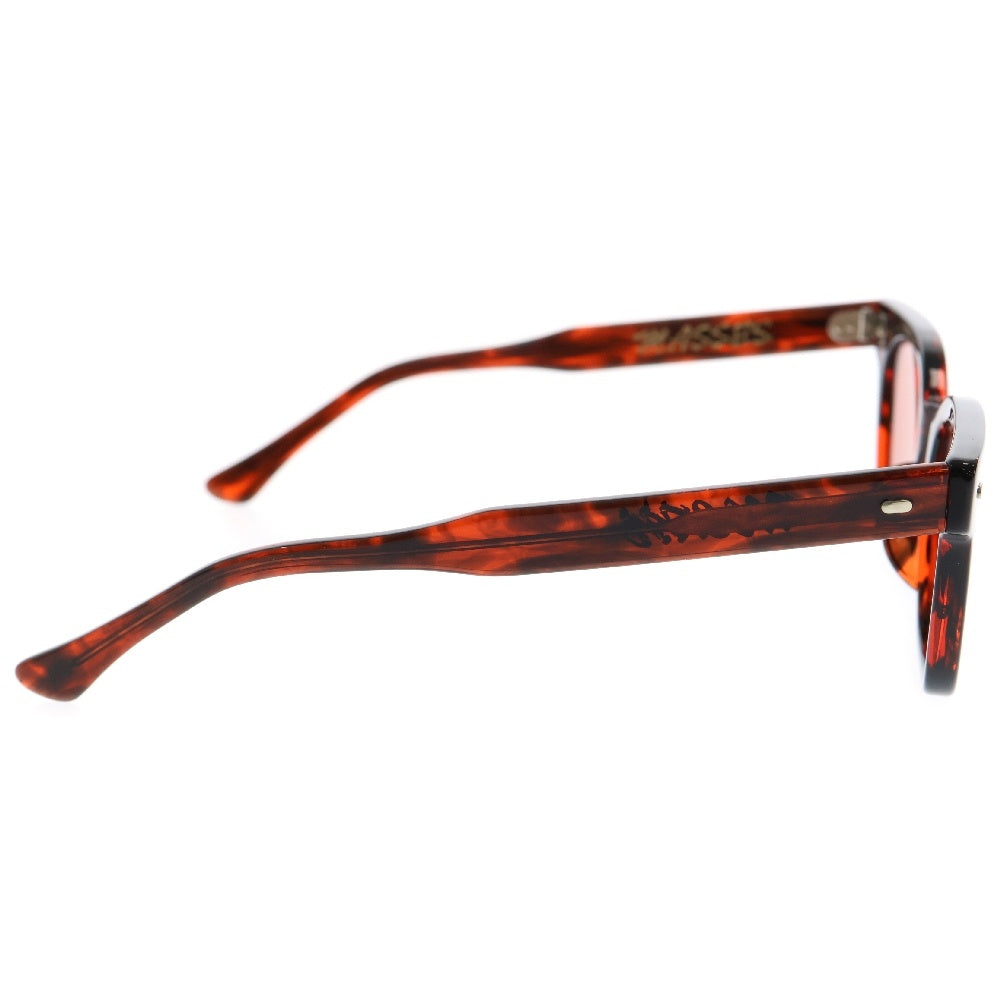 MASSES(マシス) ×M&M SUNGLASSES SHANK エム アンド エム サングラス オレンジ/レッド 1249011020