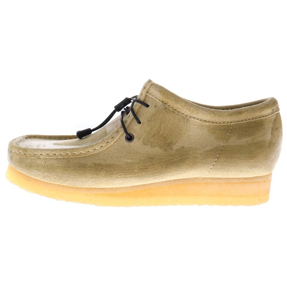 Clarks(クラークス) ×POLIQUANT WALLABEE ポリクアント ワラビー ローカットシューズ ベージュ