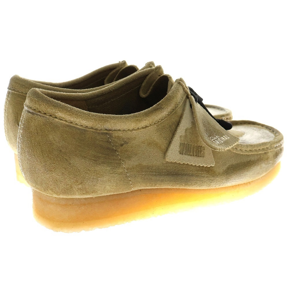 Clarks(クラークス) ×POLIQUANT WALLABEE ポリクアント ワラビー ローカットシューズ ベージュ