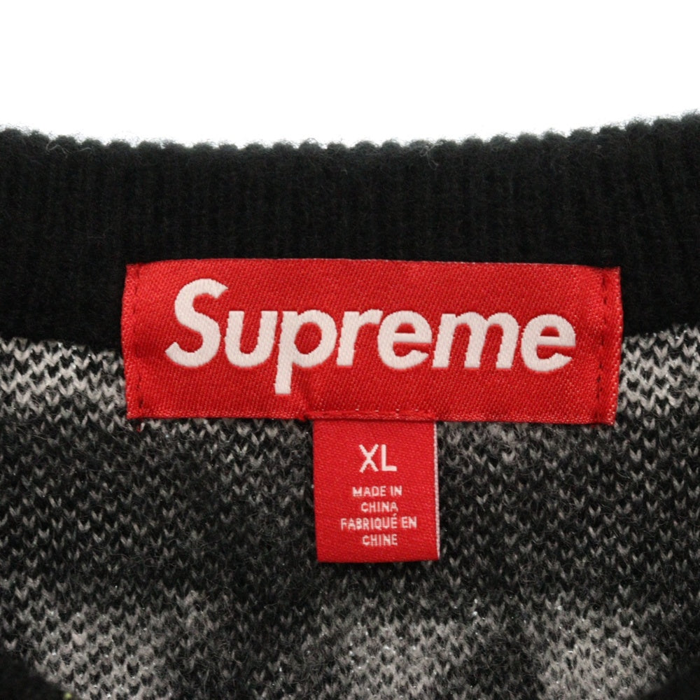 SUPREME(シュプリーム) 25SS Money Sweater マニーセーター クルーネックニットセーター ブラック