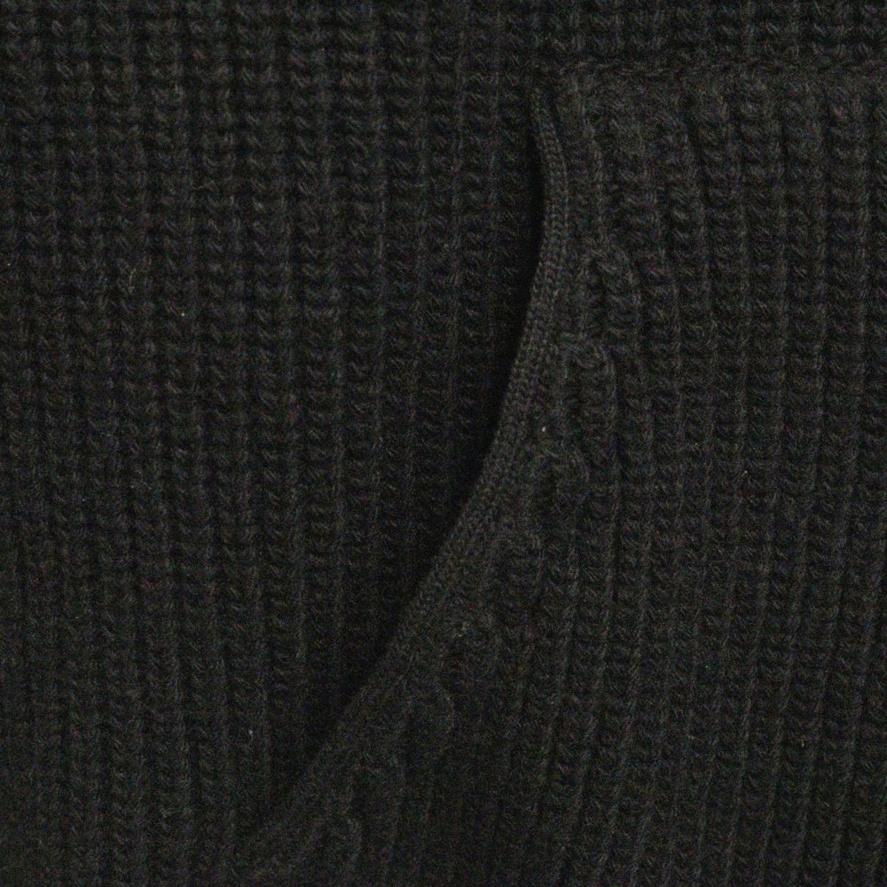 CELINE(セリーヌ) 22AW Hoodie スパンコール装飾 グラデーションロゴ プルオーバーウールニットパーカー フーディー 2A10X66Q ブラック