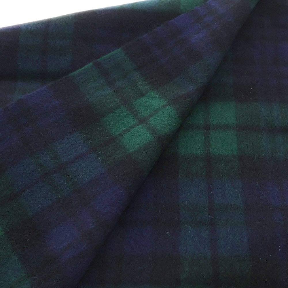 BURBERRY LONDON(バーバリーロンドン) タータンチェック カシミヤマフラー グリーン