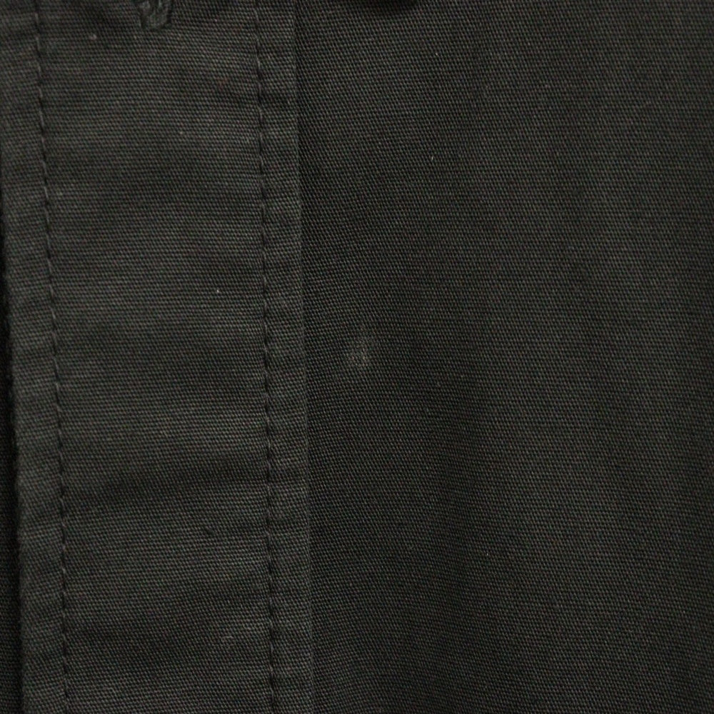 BALENCIAGA(バレンシアガ) UNISEX PATCHED CARGO SHIRT カーゴポケット付き ボタンダウンシャツジャケット ブラック 720102 TNP04