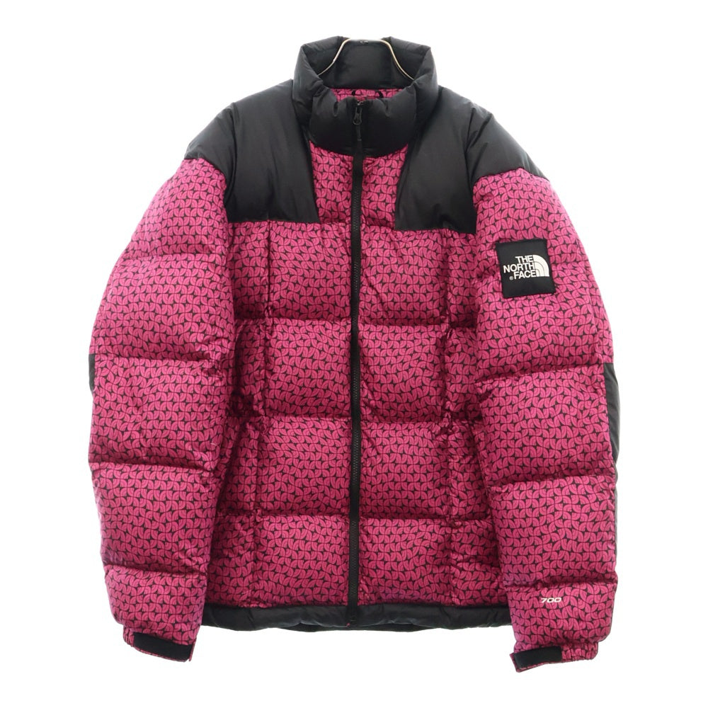THE NORTH FACE(ザノースフェイス) LHOTSE DOWN JACKET ローツェジャケット 700 フィル 総柄 ダウンジャケット NF0A3Y23 ピンク
