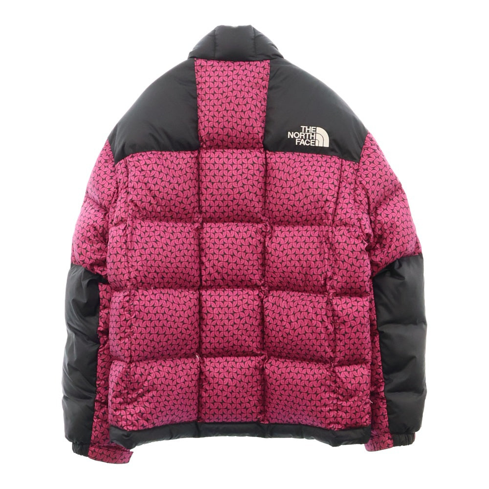 THE NORTH FACE(ザノースフェイス) LHOTSE DOWN JACKET ローツェジャケット 700 フィル 総柄 ダウンジャケット NF0A3Y23 ピンク