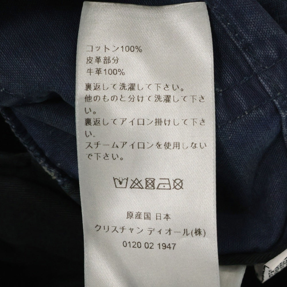 DIOR(ディオール) 23AW ×Denim Tears Carpenter Jeans デニムティアーズ 総柄カーペンターパンツ ネイビー 393D181BY528
