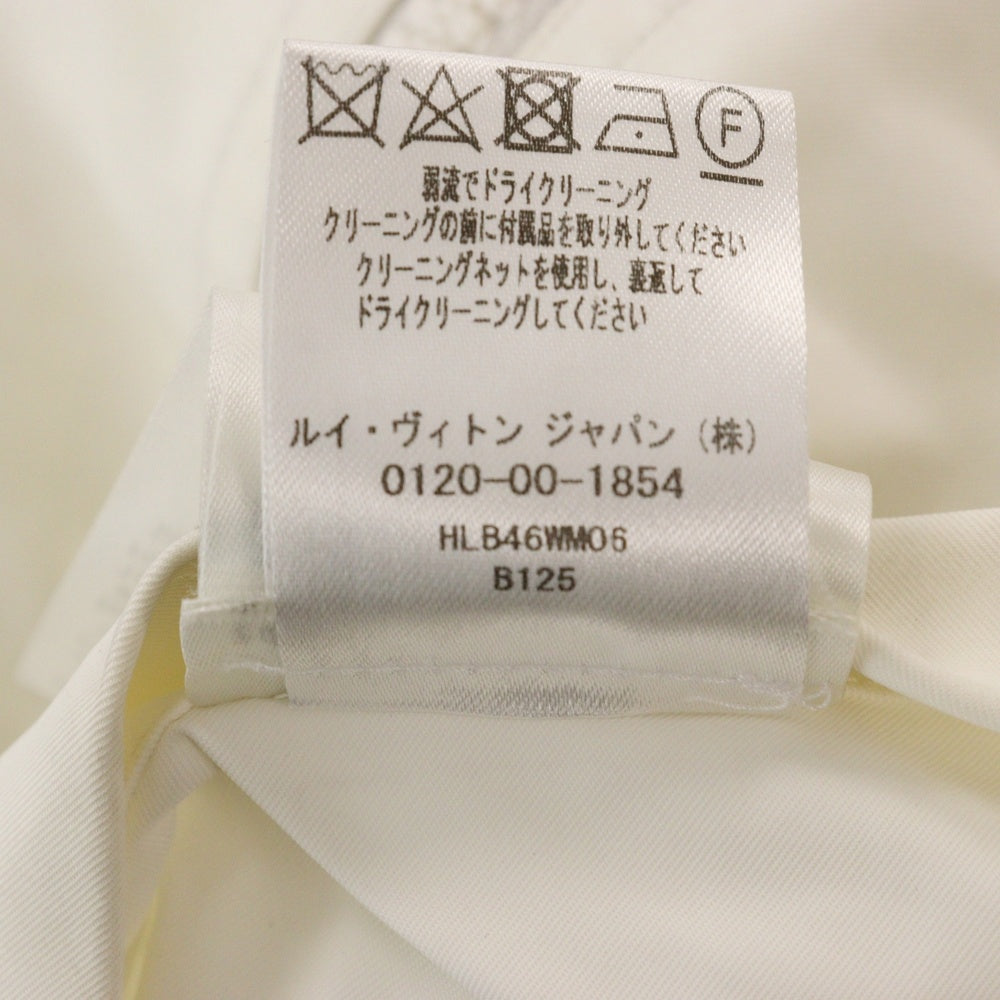 LOUIS VUITTON(ルイヴィトン) 22AW LVSEモノグラムリバーシブル ウインドブレーカー ナイロンジャケット RM222Q MO6 HLB46W ホワイト