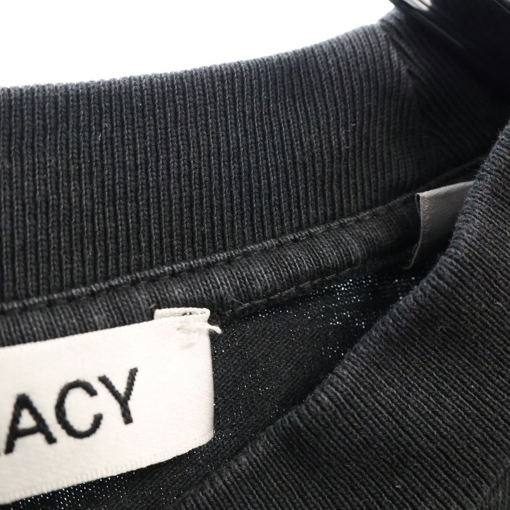 OUR LEGACY(アワーレガシー) SWING OF PENDULUM スウィング オブ ペンデュラム グラフィック 半袖Tシャツ ブラック M2246BS