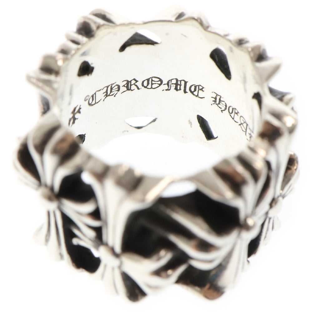 CHROME HEARTS(クロムハーツ) SQUARE CEMETERY スクエアセメタリークロス リング シルバー BCA352