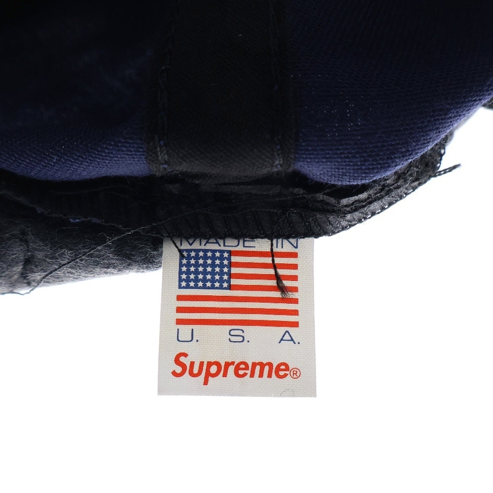 SUPREME(シュプリーム) 17SS Go Fuck Yourself 5-Panel コットン キャップ 帽子 ネイビー