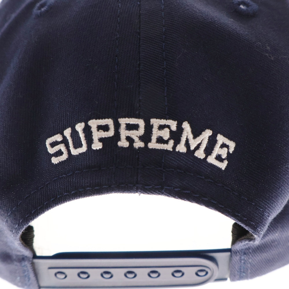 SUPREME(シュプリーム) 17SS Go Fuck Yourself 5-Panel コットン キャップ 帽子 ネイビー