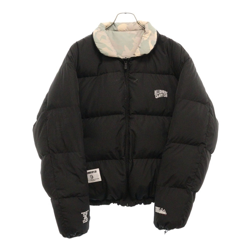 FIRST DOWN(ファーストダウン) BILLIONAIRE BOYS CLUB DOWN ビリオネアボーイズクラブ リバーシブル ダウンジャケット ブラック/ブラウン BBCJP243X003