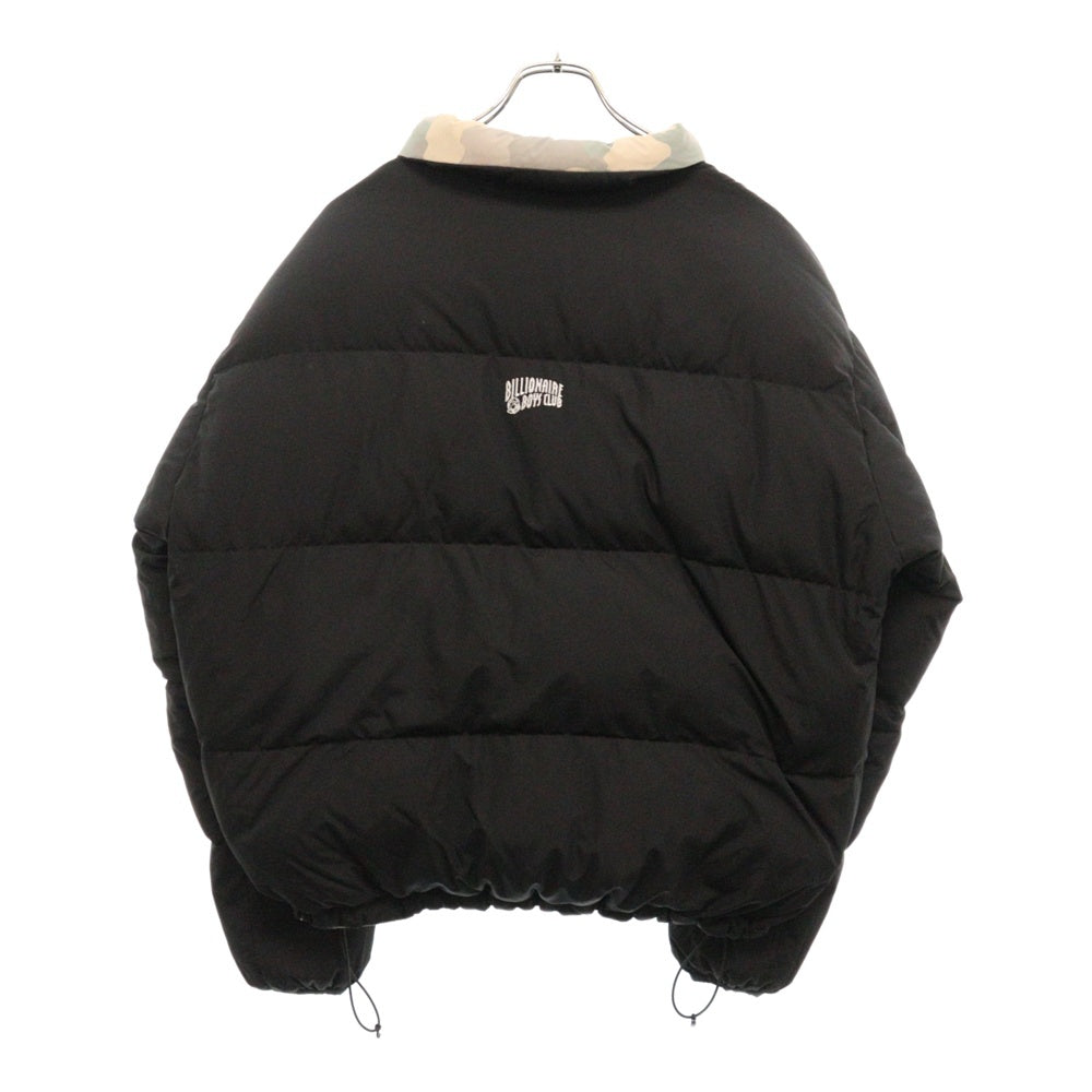 FIRST DOWN(ファーストダウン) BILLIONAIRE BOYS CLUB DOWN ビリオネアボーイズクラブ リバーシブル ダウンジャケット ブラック/ブラウン BBCJP243X003