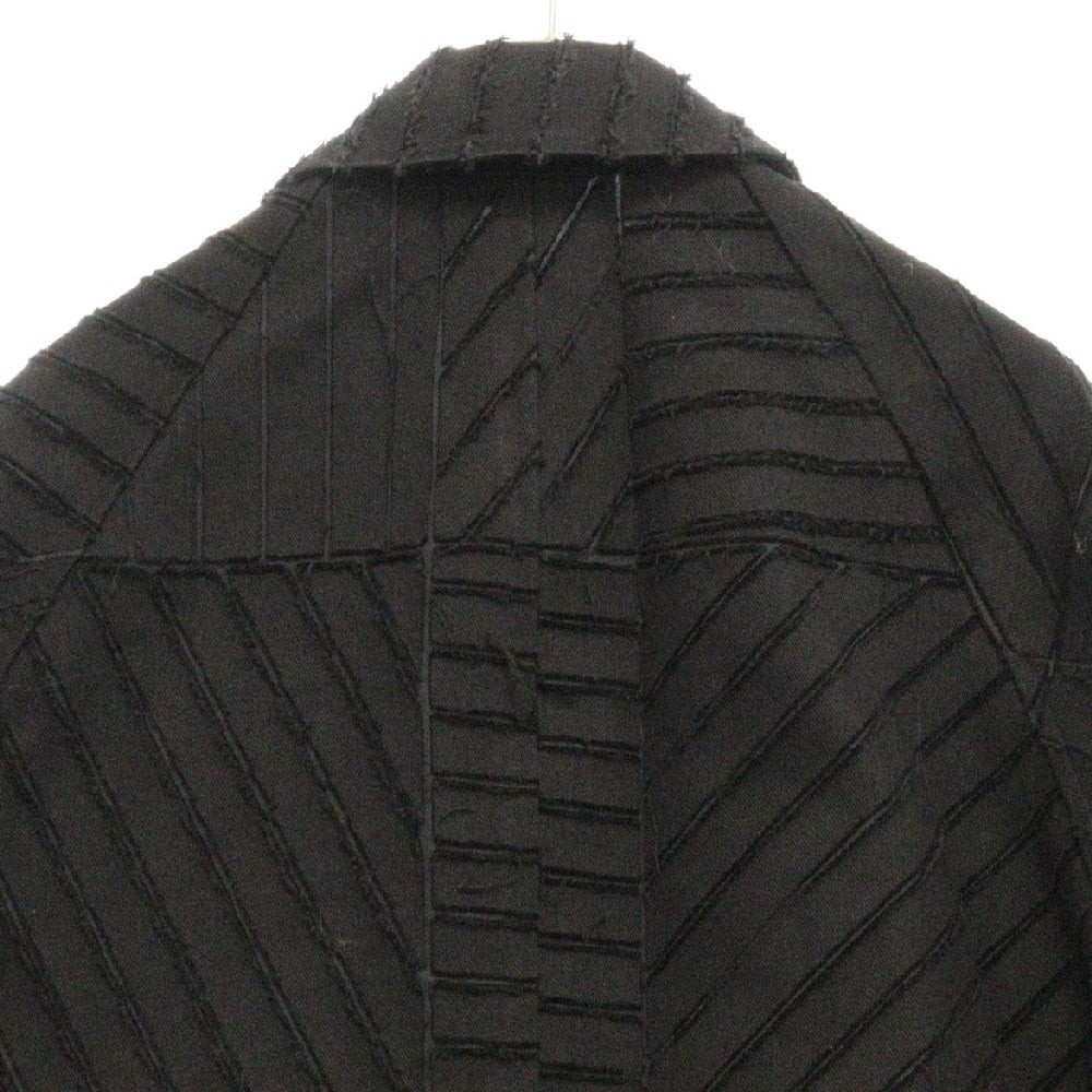 YOKE(ヨーク) BONDING OPAL BALMACAAN COAT オパールバルマカーン ボンディング加工 ロングコート YK24SS0621C ブラック