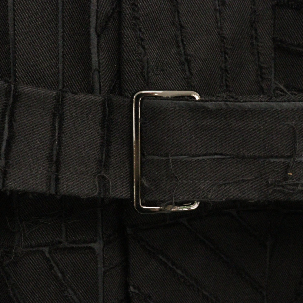 YOKE(ヨーク) BONDING OPAL BALMACAAN COAT オパールバルマカーン ボンディング加工 ロングコート YK24SS0621C ブラック