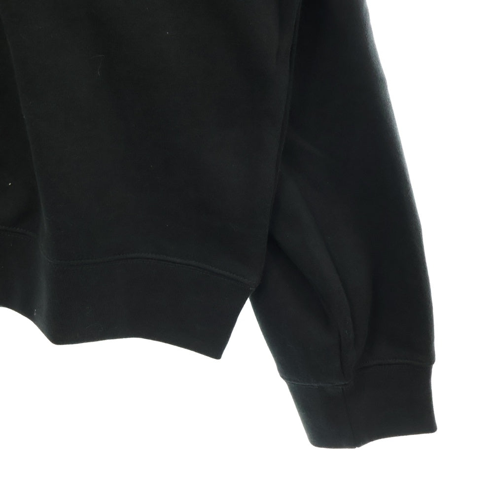 FEAR OF GOD ESSENTIALS(フィアオブゴッド エッセンシャルズ) SWEATSHIRT リフレクターロゴ クルーネックスウェットトレーナー ブラック