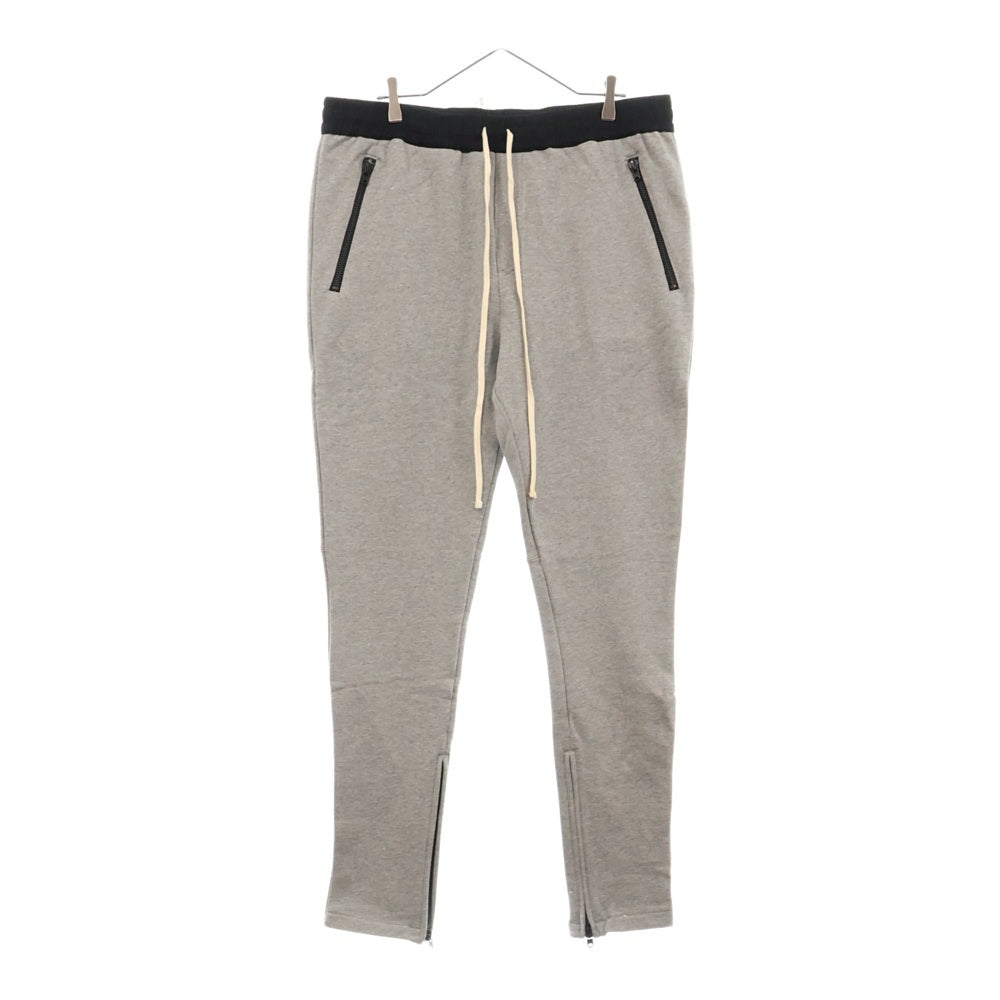 FEAR OF GOD(フィアオブゴッド) FOG COLLECTION TWO SWEAT PANTS 裾ジップ スウェットパンツ グレー