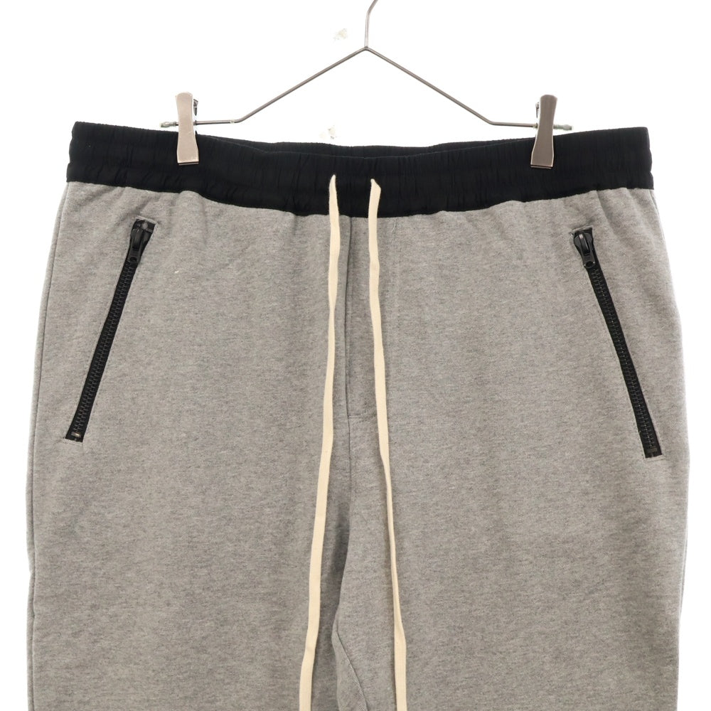 FEAR OF GOD(フィアオブゴッド) FOG COLLECTION TWO SWEAT PANTS 裾ジップ スウェットパンツ グレー