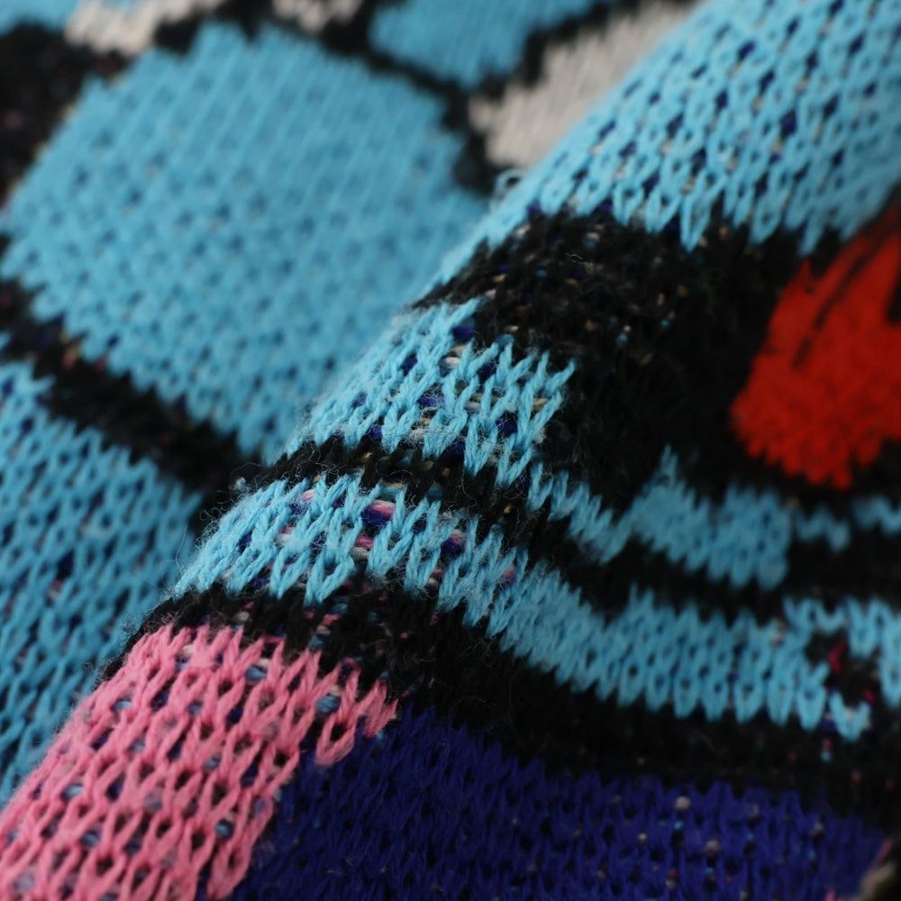 SUPREME(シュプリーム) 20AW Smurfs Sweater スマーフ 総柄クルーネック長袖ニットセーター マルチ