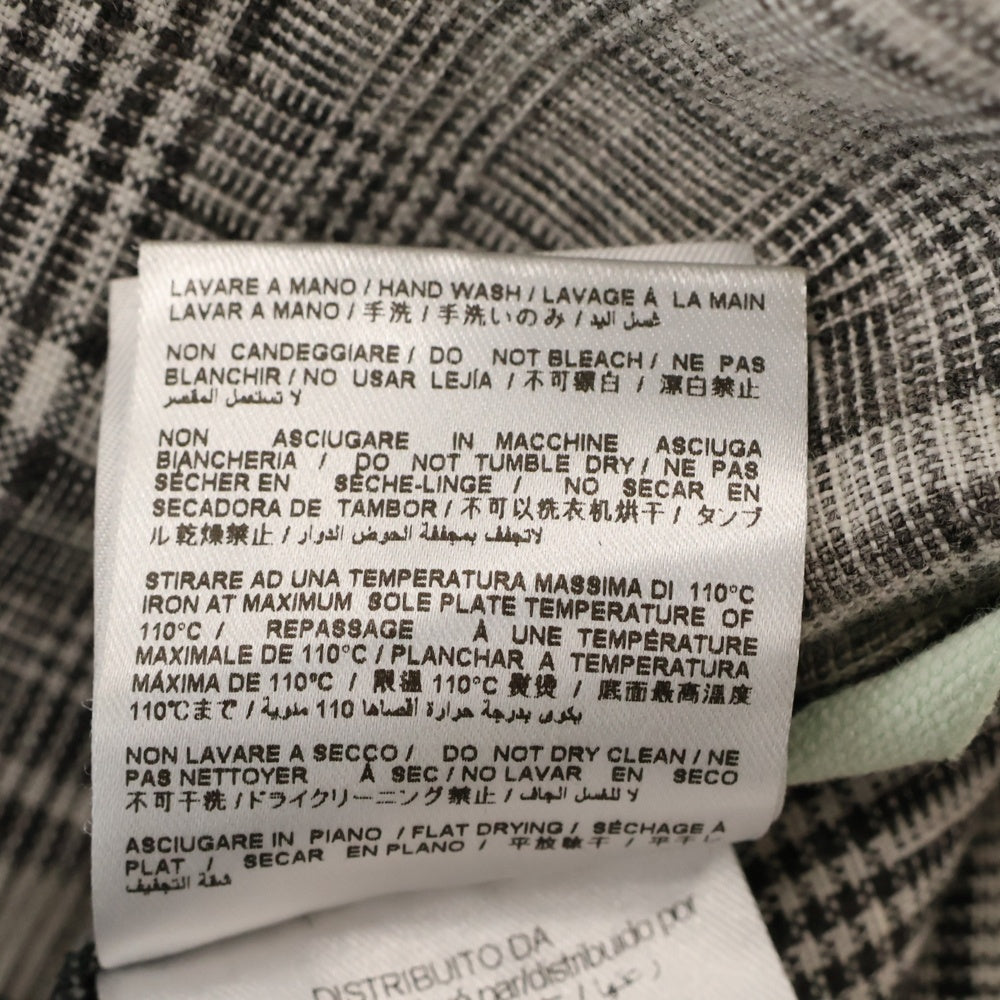 OFF-WHITE(オフホワイト) 17SS Mirror Mirror Shirt 長袖シャツ グレー