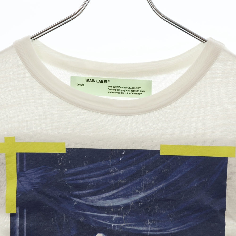 OFF-WHITE(オフホワイト) 17AW Seeing Things Caravaggio T-Shirt カラヴァッジョ 半袖Tシャツ ホワイト OMAA002F17001015