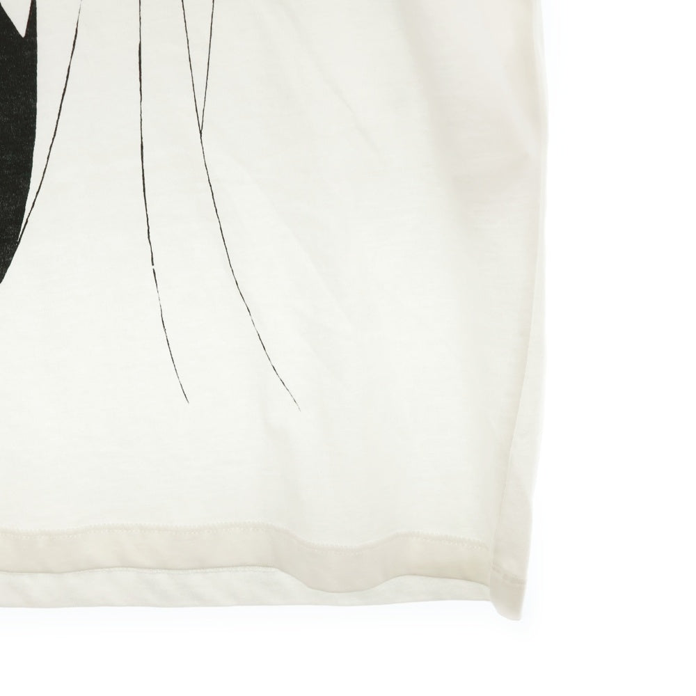 LOEWE(ロエベ) 19AW Salome Logo Print T-shirt ロゴプリント半袖Tシャツ ホワイト S6299932PC