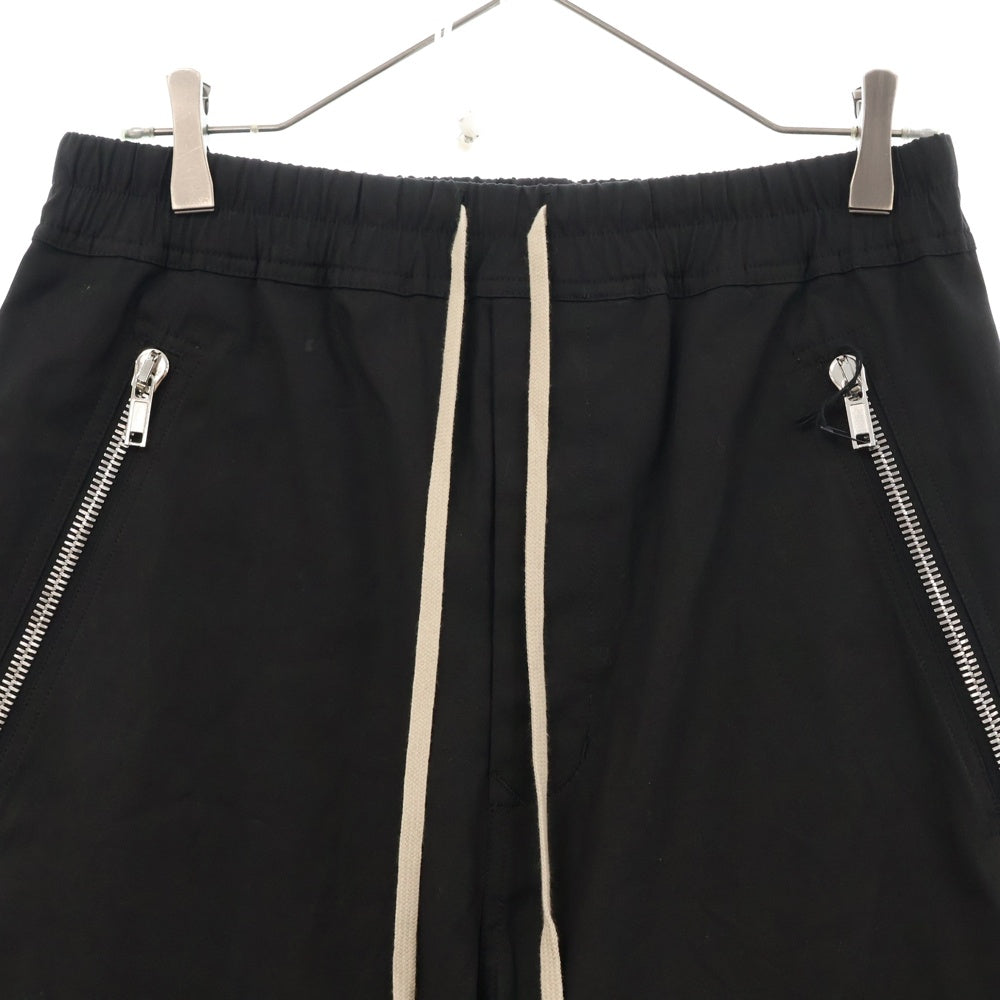 Rick Owens(リックオウエンス) 20SS Drawstring Cropped Pants ドローストリング クロップドパンツ ブラック RU20S7376-TE