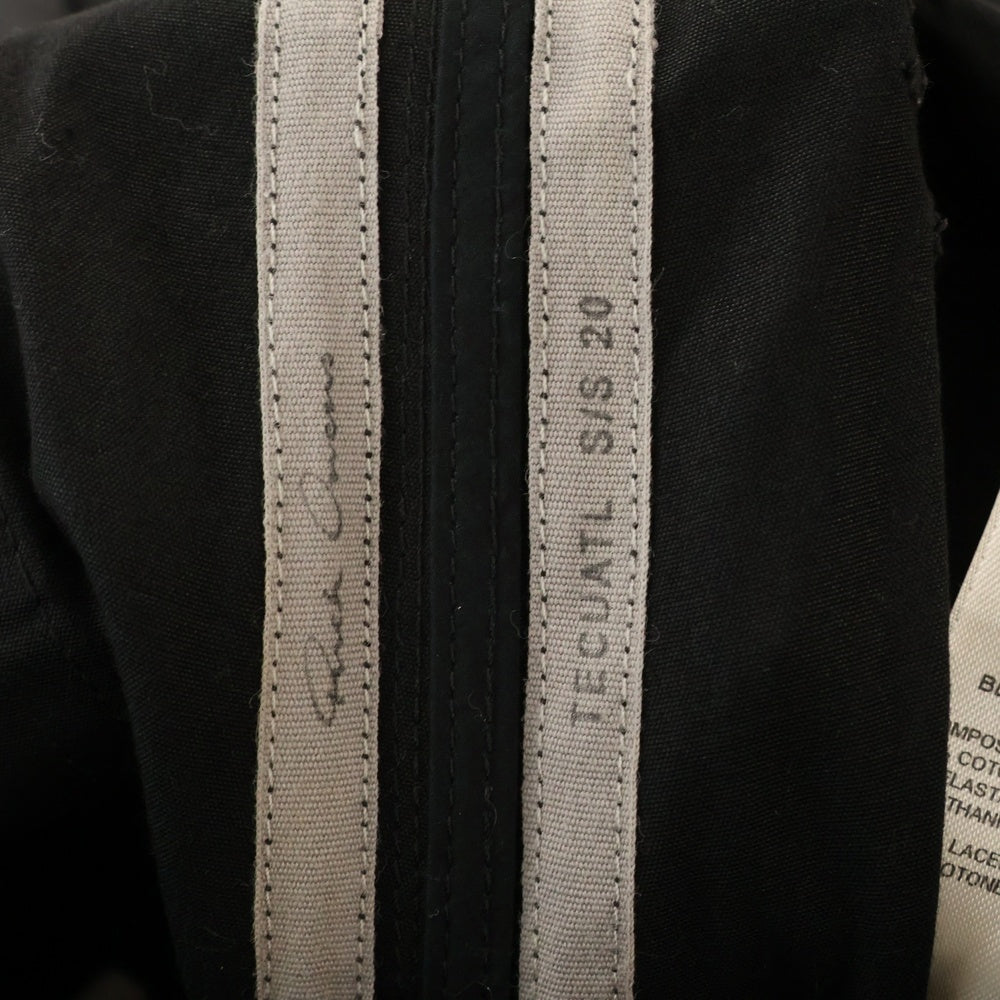 Rick Owens(リックオウエンス) 20SS Mega Laced Cargo Trousers メガレース カーゴトラウザーズパンツ ブラック RU20S7371-TEEW3