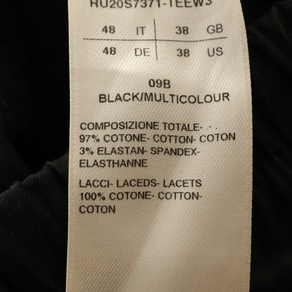 Rick Owens(リックオウエンス) 20SS Mega Laced Cargo Trousers メガレース カーゴトラウザーズパンツ ブラック RU20S7371-TEEW3