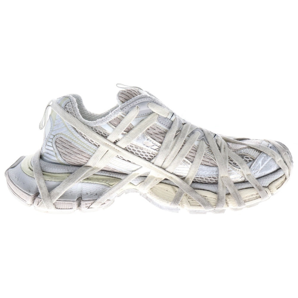 BALENCIAGA(バレンシアガ) 3XL Sneaker Extreme Lace 3XL ダメージ加工エクストリームレース ローカットスニーカー グレー 778698