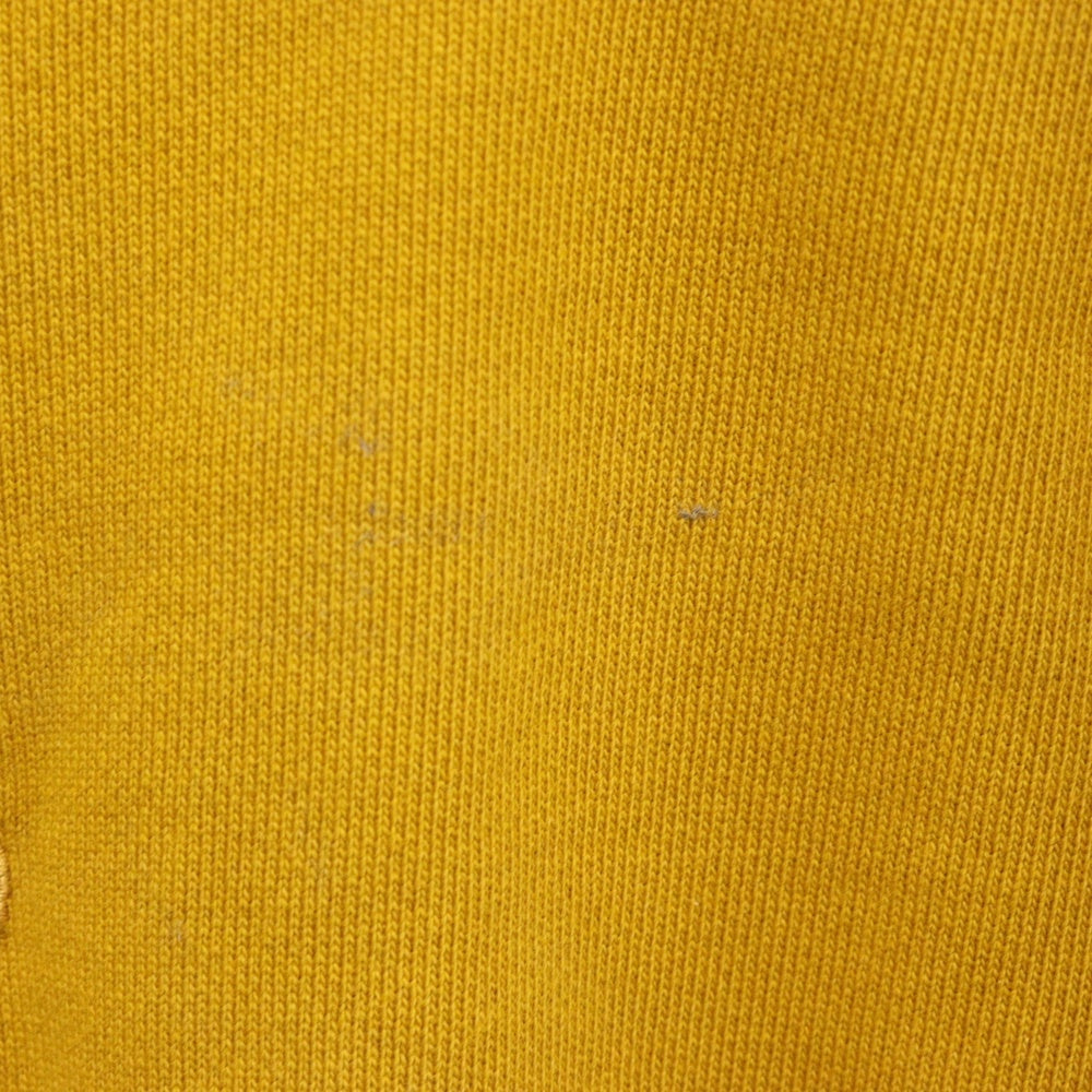 VETEMENTS(ヴェトモン) カレッジロゴ刺繍 プルオーバーパーカー スウェット イエロー VL16HD380M