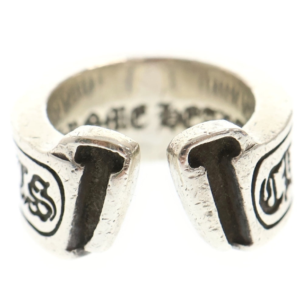 CHROME HEARTS(クロムハーツ) LG SCROLL LABEL ラージスクロールラベル リング シルバーBCA383