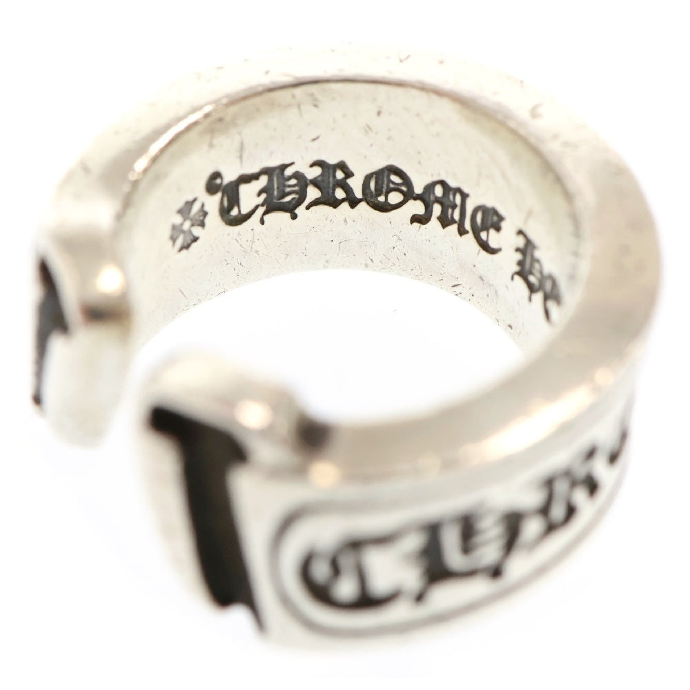 CHROME HEARTS(クロムハーツ) LG SCROLL LABEL ラージスクロールラベル リング シルバーBCA383