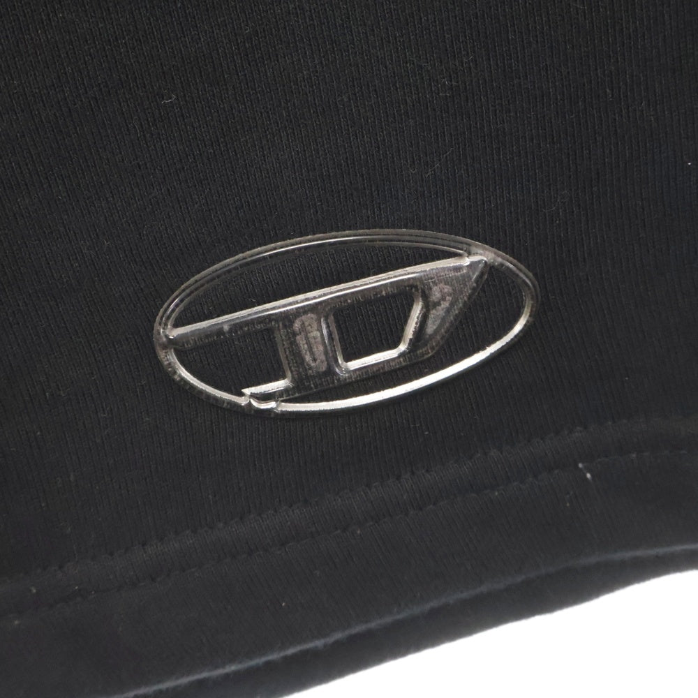 DIESEL(ディーゼル) P-MARSHY-OD Dロゴスウェットハーフパンツ ショーツ ブラック A10996