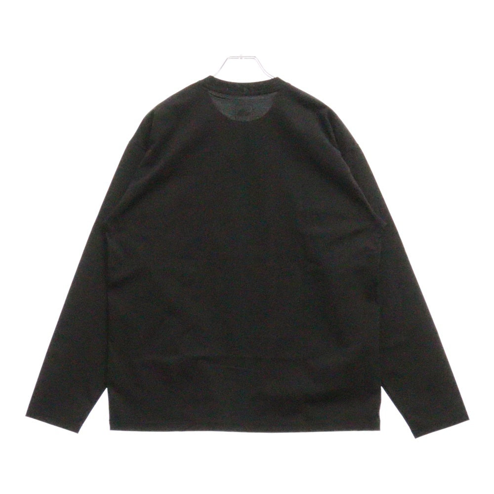 THE NORTH FACE(ザノースフェイス) ロングスリーブエアリーリラックスティー 長袖Tシャツ ロンT ブラック NT62345