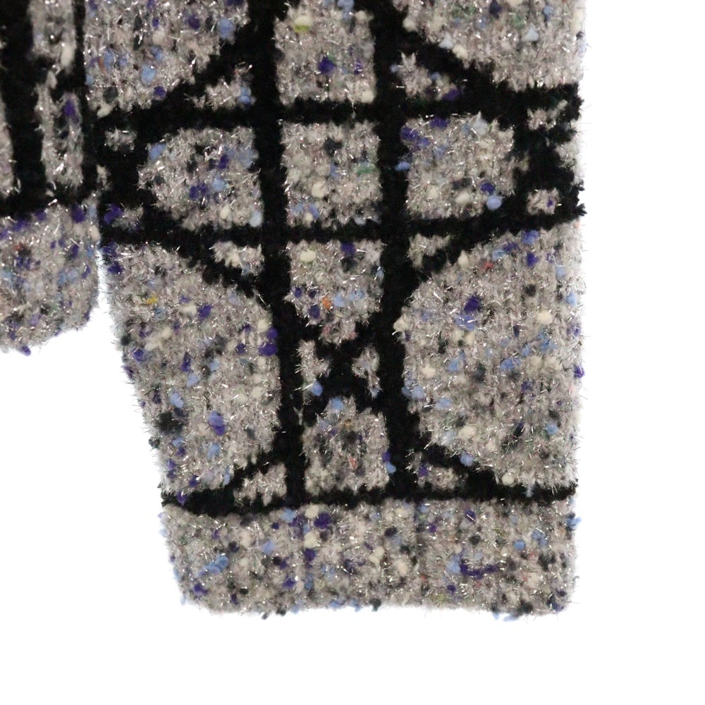 DIOR(ディオール) Round Neck Knit カシミヤ混 クルーネックニットセーター グレー 483M643AT804