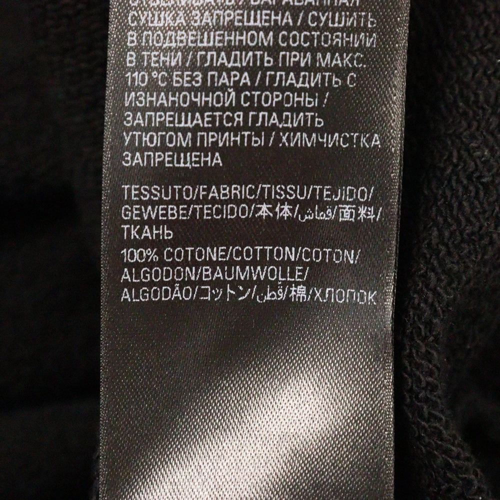 BALENCIAGA(バレンシアガ) Overlayer Political Campaign Hoodie キャンペーンロゴ プルオーバースウェットパーカー フーディー ブラック 600583 TSVY8