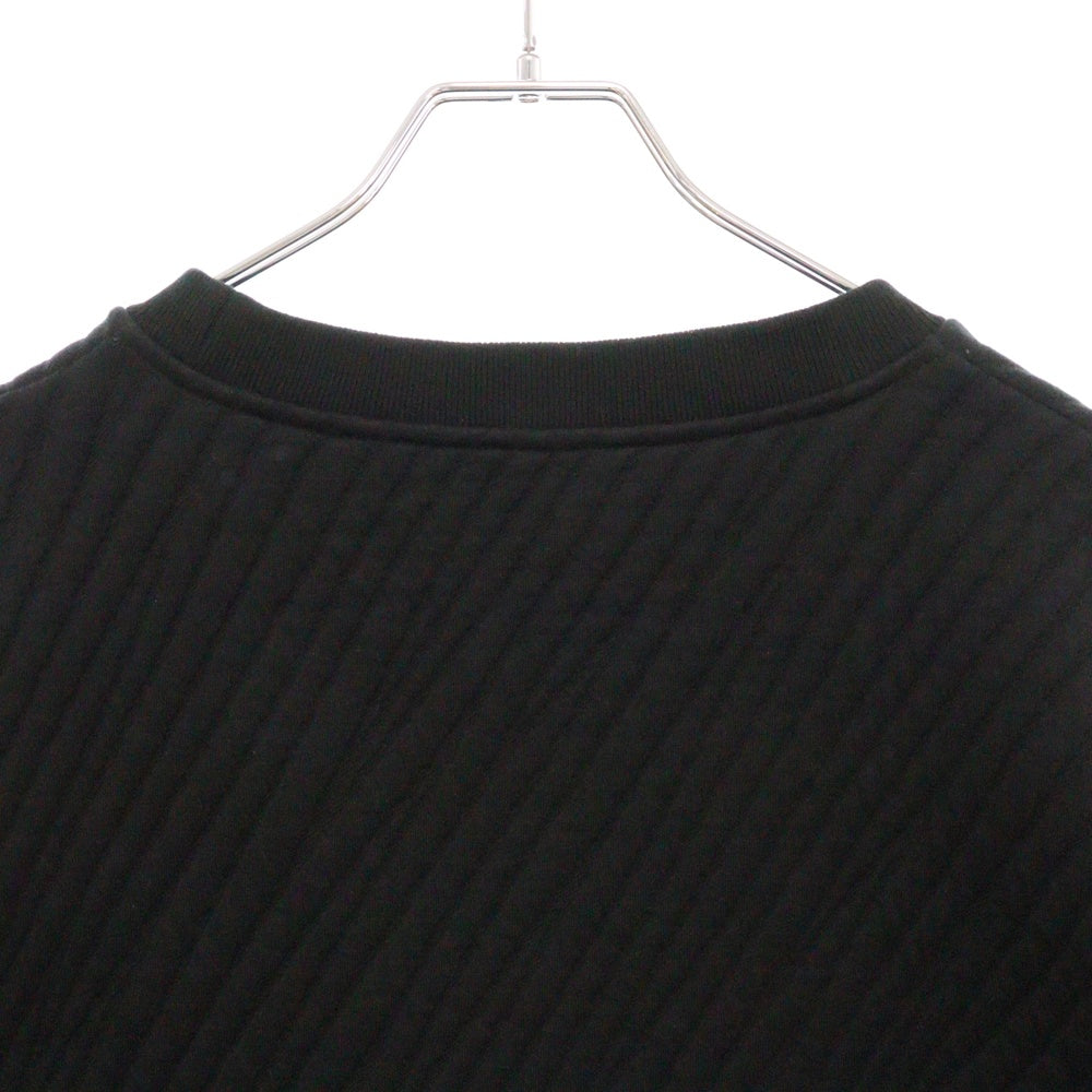 LOUIS VUITTON(ルイヴィトン) 22AW Sweatshirt モノグラム キルティング スウェットトレーナー ブラック RM222V NS0 HNY02W