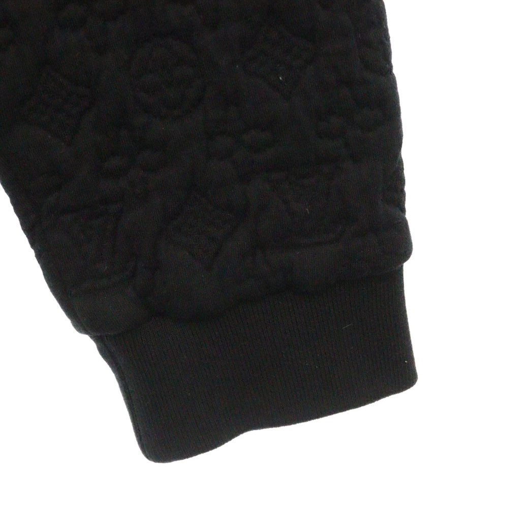 LOUIS VUITTON(ルイヴィトン) 22AW Sweatshirt モノグラム キルティング スウェットトレーナー ブラック RM222V NS0 HNY02W
