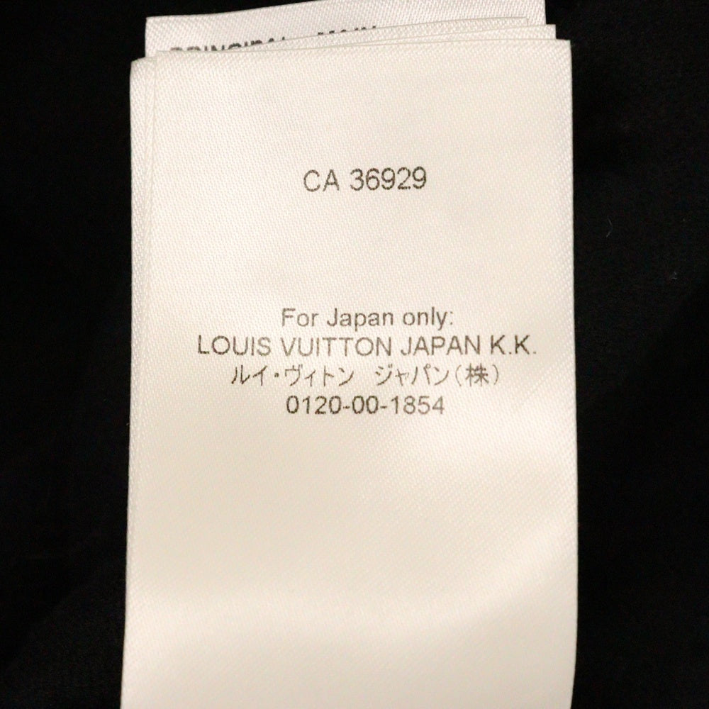 LOUIS VUITTON(ルイヴィトン) 22AW Sweatshirt モノグラム キルティング スウェットトレーナー ブラック RM222V NS0 HNY02W