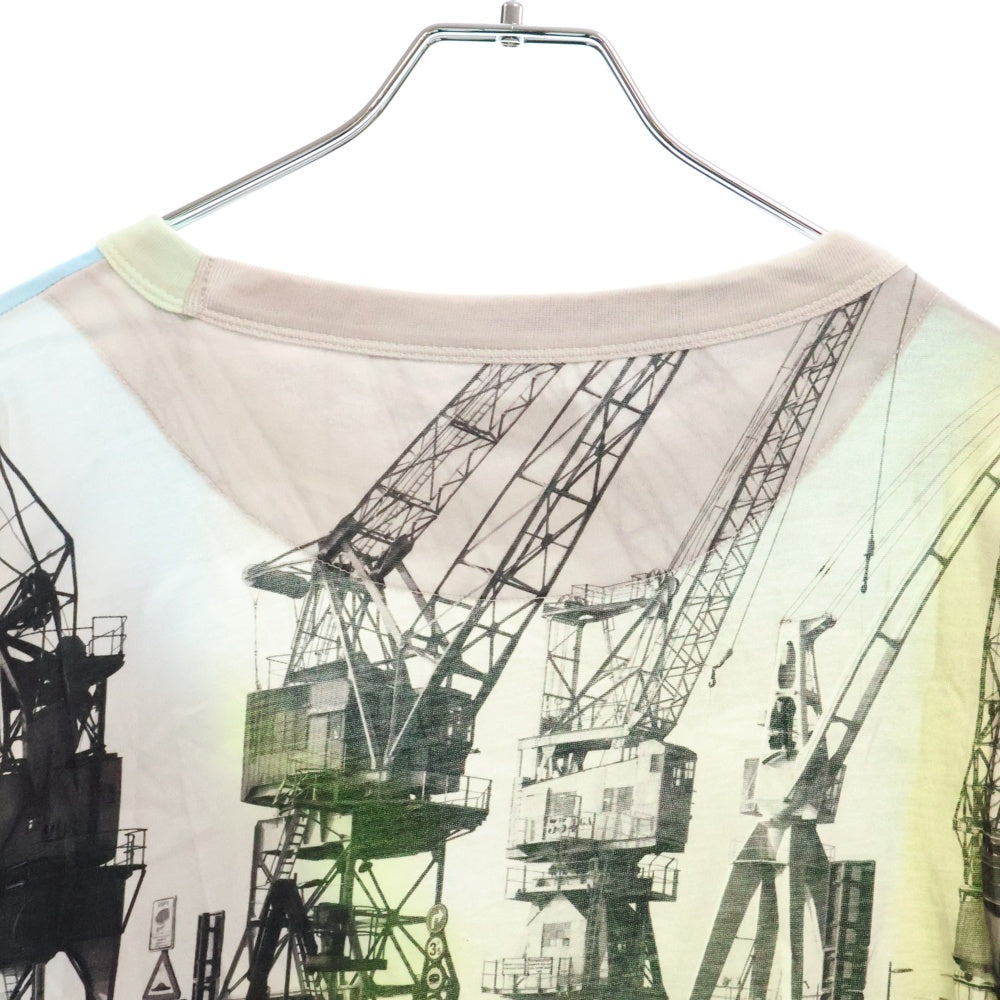 DRIES VAN NOTEN(ドリスヴァンノッテン) 22SS HEIN PR 総柄デザイン クルーネック半袖Tシャツ カットソー マルチ