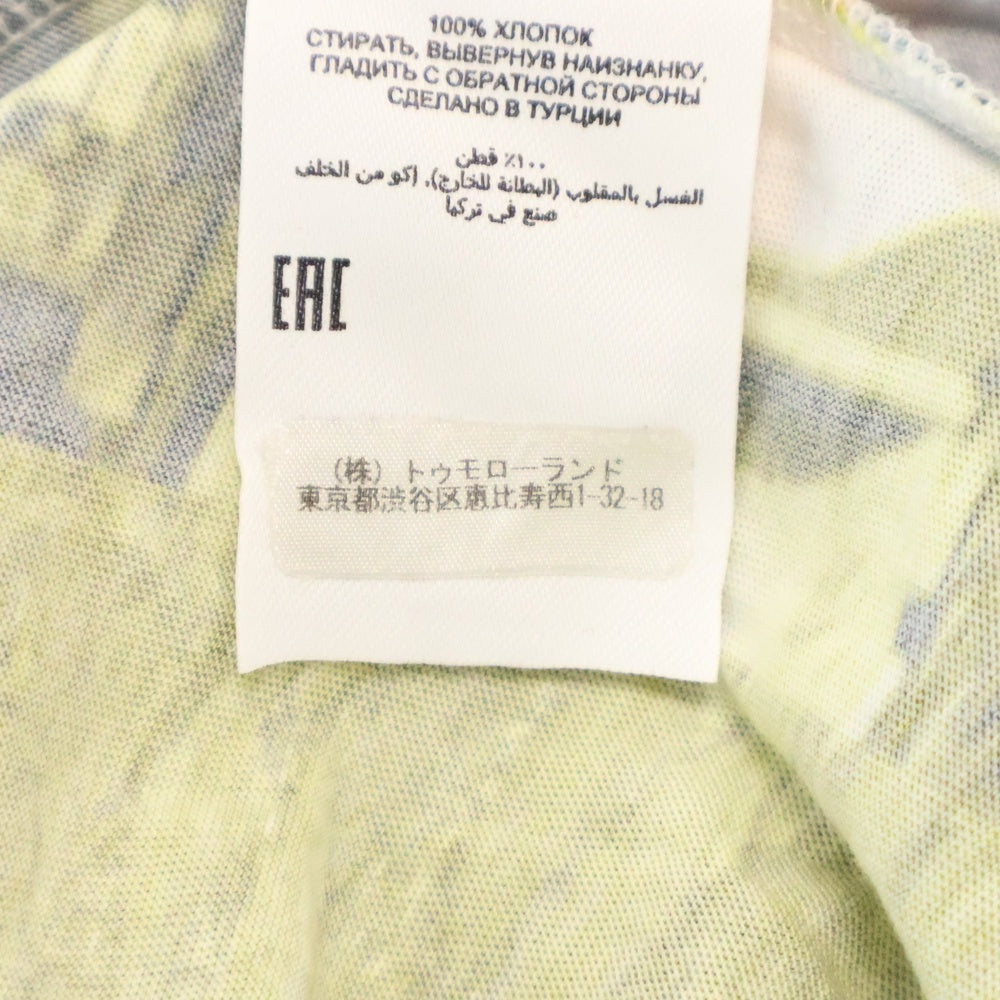 DRIES VAN NOTEN(ドリスヴァンノッテン) 22SS HEIN PR 総柄デザイン クルーネック半袖Tシャツ カットソー マルチ