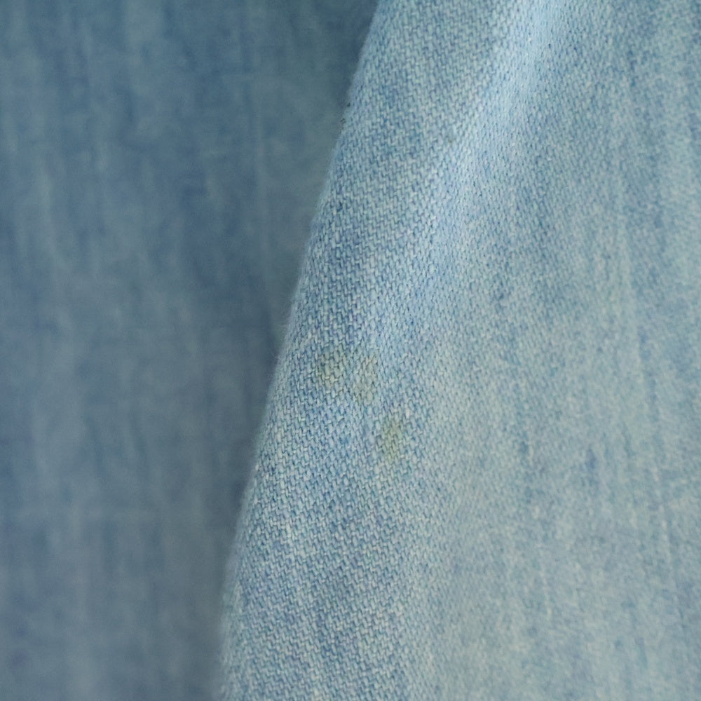 LARDINI(ラルディーニ) Flower Accent Single-Breasted Denim Jacket 2B シングルデニムジャケット インディゴ EIC1219